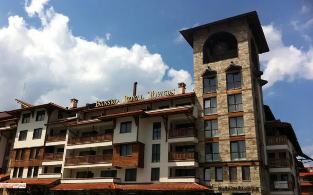 Апартаменты Bansko Royal Towers Apartment вид на фасад