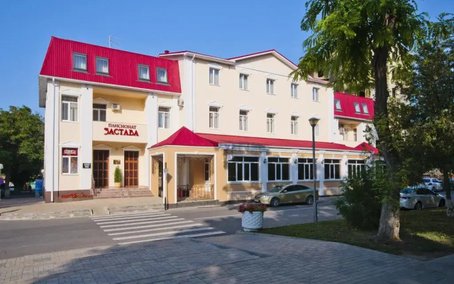 Гостиница Пансионат Застава в Анапе отзывы, цены и фото номеров - забронировать гостиницу Пансионат Застава онлайн Анапа вид на фасад