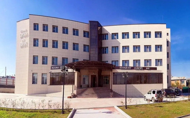 Гостиница Европа вид на фасад