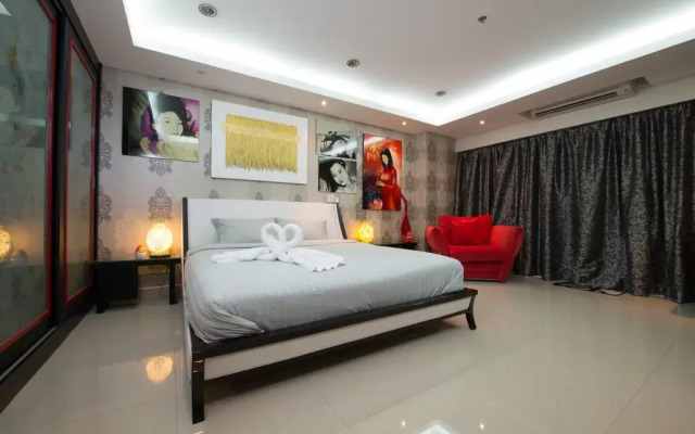 Отель View Talay 5 Jomtien Beach Паттайя комната для гостей
