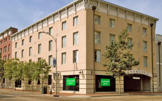 Отель Courtyard by Marriott New Orleans Downtown/Convention Center США, Новый Орлеан - отзывы, цены и фото номеров - забронировать отель Courtyard by Marriott New Orleans Downtown/Convention Center онлайн вид на фасад