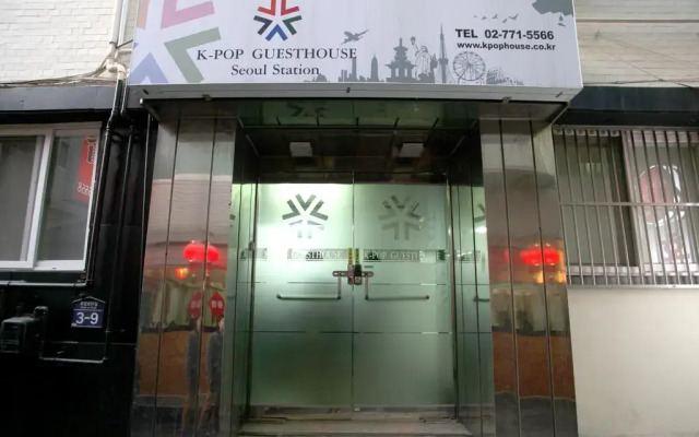 Отель K-POP GUESTHOUSE Seoul Station вид на фасад