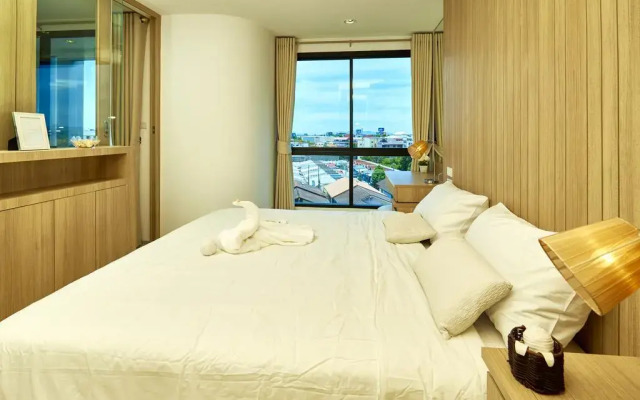 Отель The Chezz Central Condo By Mypattayastay Паттайя комната для гостей