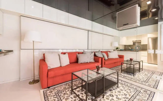 Отель My City Home Puerta Hierro Design Duplex комната для гостей