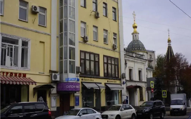 Отель Tikhy Tchas Nikitskaya Москва вид на фасад
