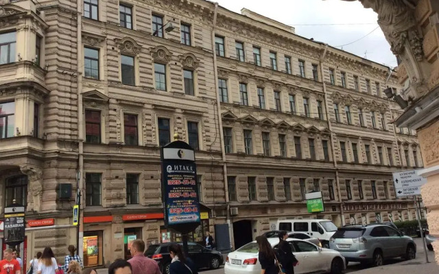 Гостиница Nevsky 79 вид на фасад