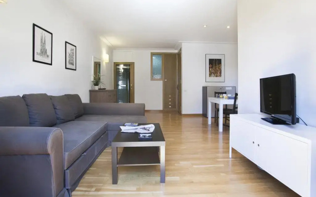 Отель Bbarcelona Corsega Flats Барселона комната для гостей