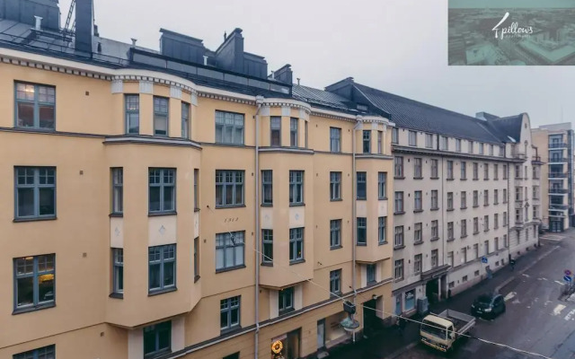 Отель 4pillowsapartments Kalevankatu вид на фасад