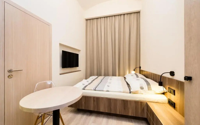 Апартаменты Ostrovni Apartment Прага комната для гостей
