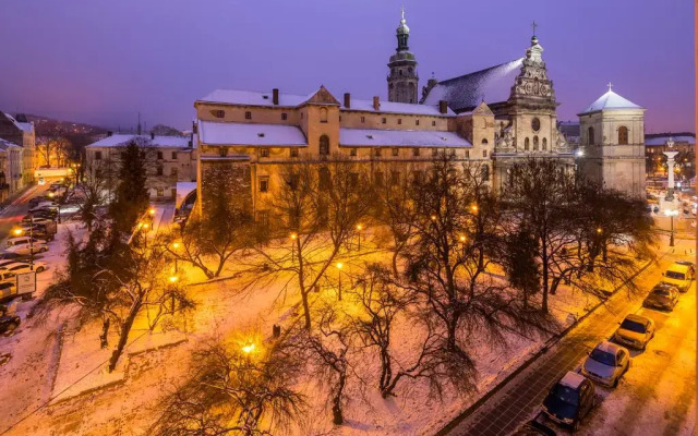 Гостиница Historical Center of Lviv вид на фасад