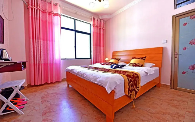 Отель Sanya Jing Yao Sea View Inn комната для гостей