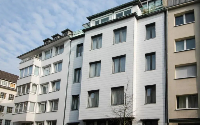 Отель Düsseldorfer Appartment вид на фасад