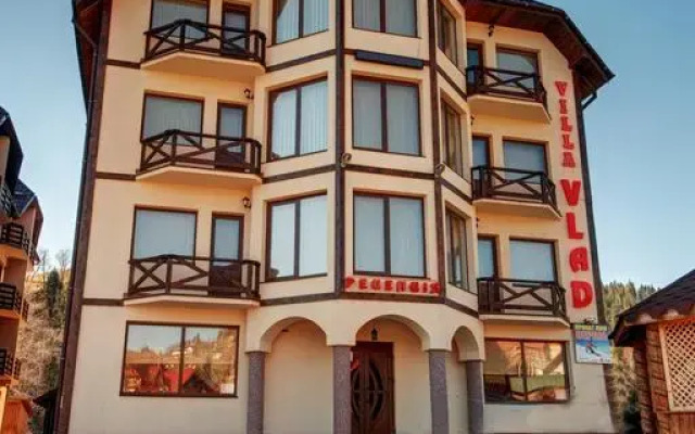 Гостиница Villa Vlad вид на фасад