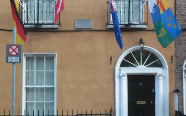 The Dublin Central Hostel вид на фасад