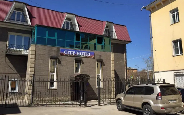 Гостиница City вид на фасад