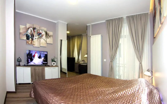 Отель Gala Luxury Suites комната для гостей