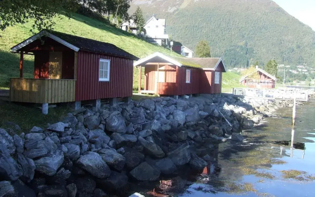 Отель Hustadnes Fjordhytter балкон