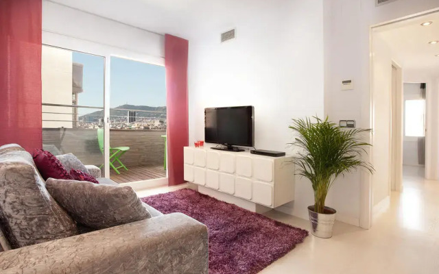 Апартаменты Click&flat Eixample Derecho Apartments Барселона комната для гостей