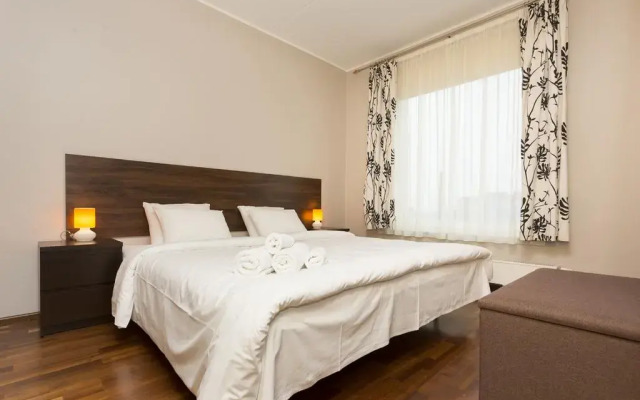 Апартаменты Downtown Residence Apartments Narva Mnt Таллин комната для гостей