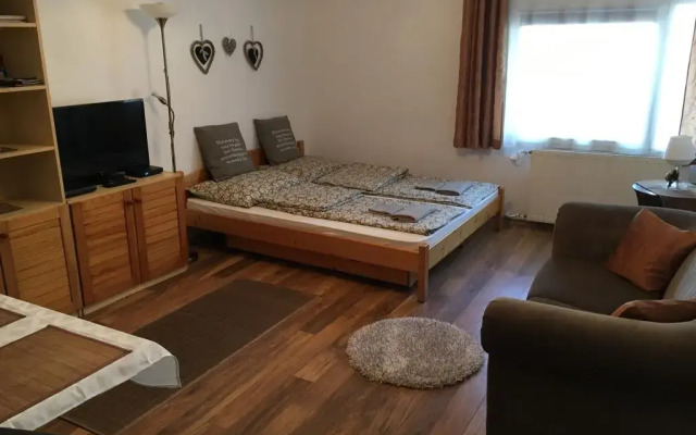 Апартаменты Blue River Apartment комната для гостей