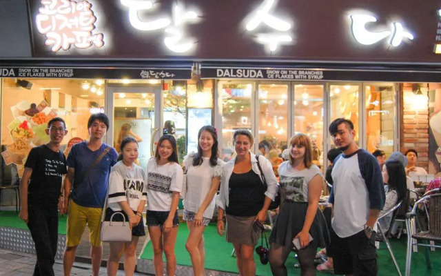 Отель Bounce Guesthouse Hongdae (Foreigners Only) вид на фасад