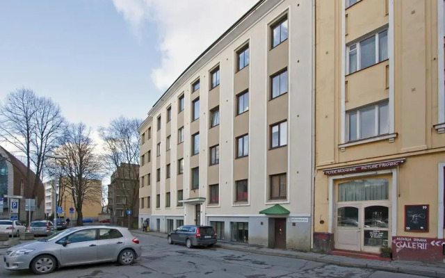 Апартаменты Aedvilja Apartment вид на фасад