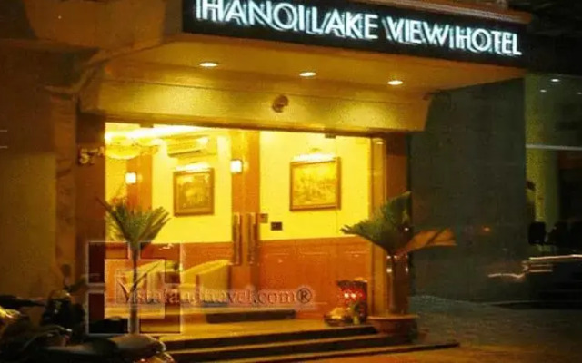 Hanoi Lake View Hotel вид на фасад