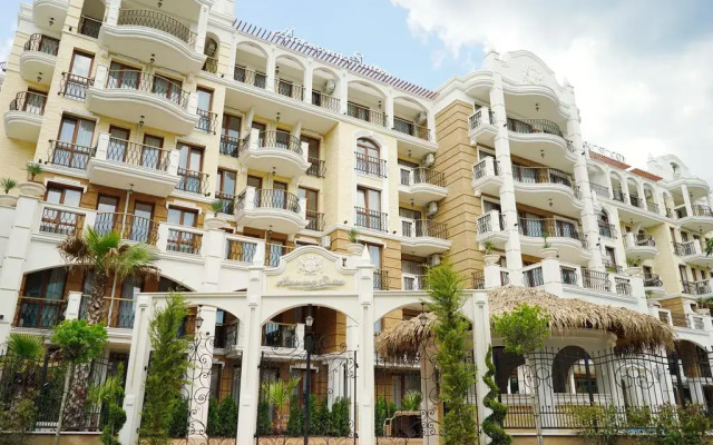 Отель Apartcomplex Harmony Suites - Dream Island Болгария, Солнечный берег - отзывы, цены и фото номеров - забронировать отель Apartcomplex Harmony Suites - Dream Island онлайн вид на фасад