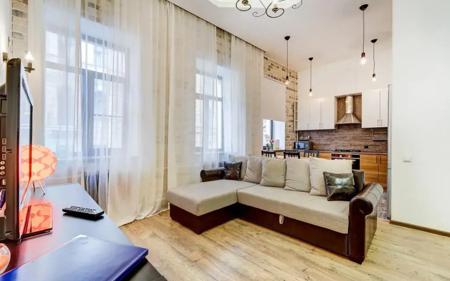 Апартаменты Apartments Vesta in Grivtsova Pereulok Санкт-Петербург комната для гостей