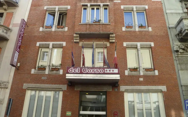 Hotel Del Corso вид на фасад