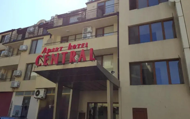Apartment Hotel Central Солнечный берег вид на фасад