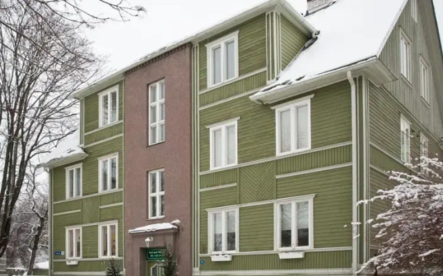 Апартаменты Videviku Villa Apartments вид на фасад