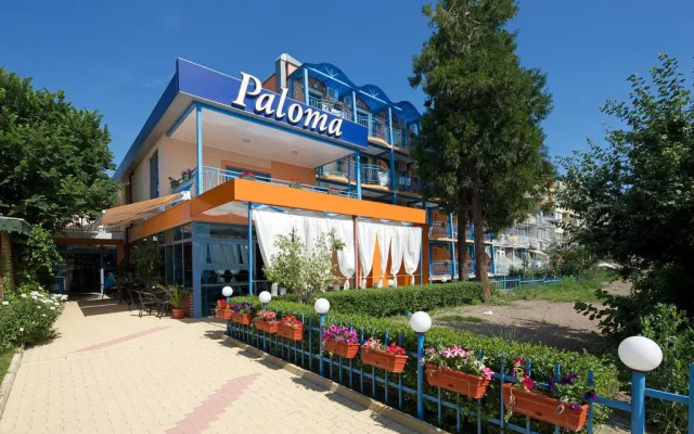 Paloma Hotel Солнечный берег вид на фасад