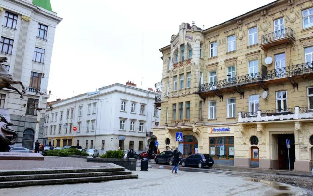 Апартаменты Lviv's University apartments вид на фасад