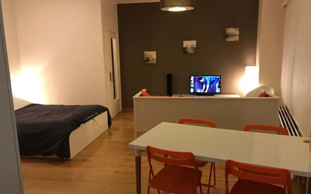 Отель Brussels Roi Baudouin Apartment Бельгия, Брюссель - отзывы, цены и фото номеров - забронировать отель Brussels Roi Baudouin Apartment онлайн комната для гостей