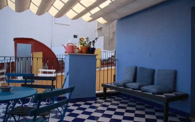 Отель La Casa Azul Валенсия комната для гостей
