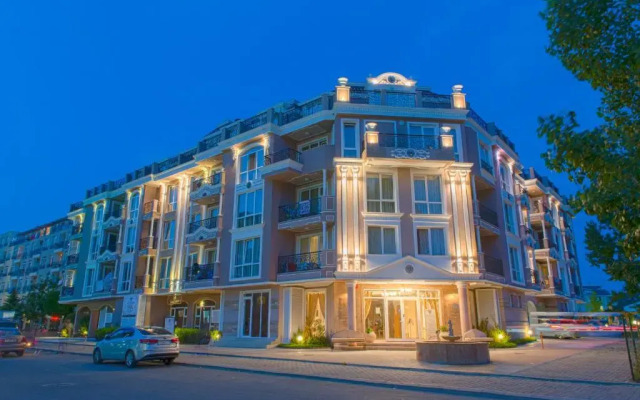 Отель Aparthotel Izida Palace Солнечный берег вид на фасад