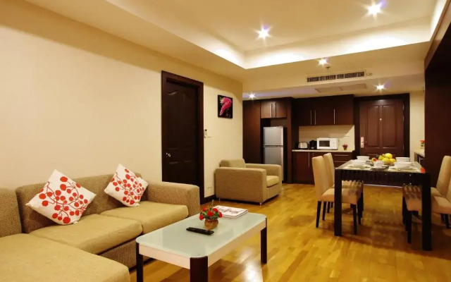 Отель Ninth Place Serviced Residence Бангкок комната для гостей