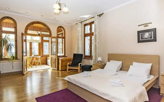 Апартаменты Sopockie Apartamenty - Golden Apartment Сопот комната для гостей