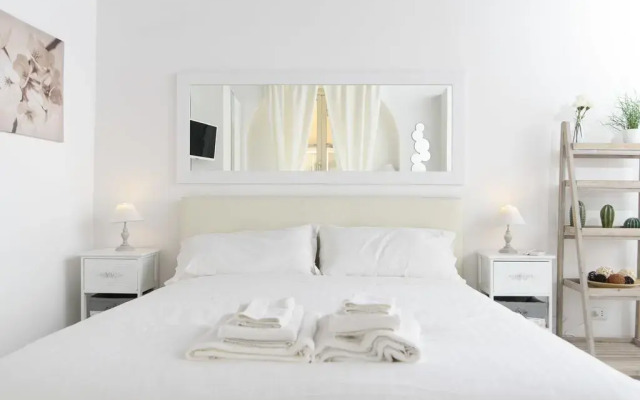 Апартаменты White Ostilia Apartments комната для гостей