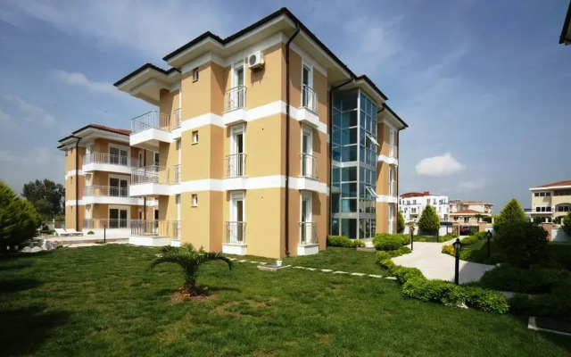 Отель Sama River Golf Apart Belek вид на фасад