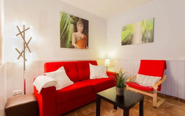 Апартаменты Apartment Park Guell Gaudi Барселона комната для гостей