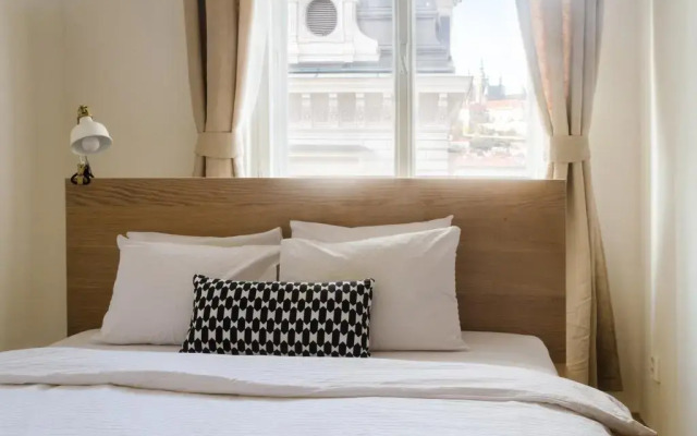 Отель JustPrague Apartment - Castle view Чехия, Прага - отзывы, цены и фото номеров - забронировать отель JustPrague Apartment - Castle view онлайн комната для гостей