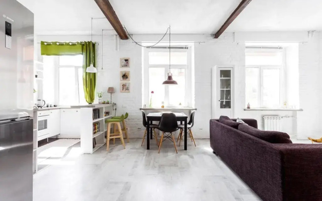 Гостиница Spacious Loft na Sovetskoy комната для гостей