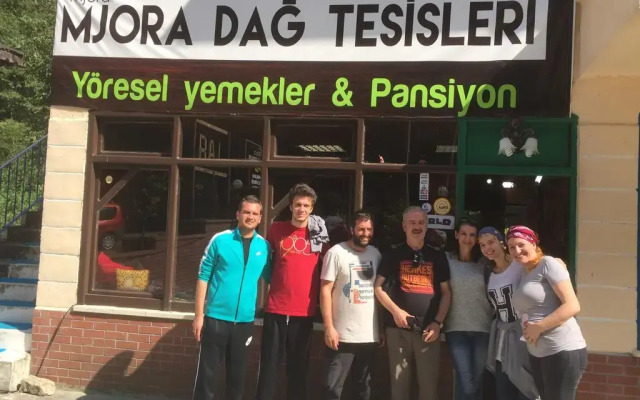 Отель Mjora Pansiyon Ve Restoran вид на фасад