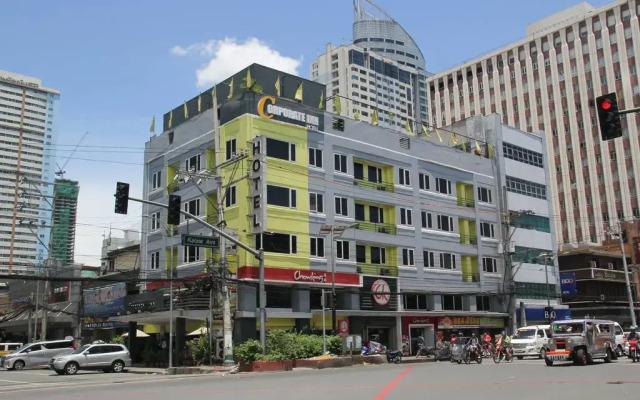 Отель The Corporate Inn Hotel Филиппины, Манила - отзывы, цены и фото номеров - забронировать отель The Corporate Inn Hotel онлайн вид на фасад
