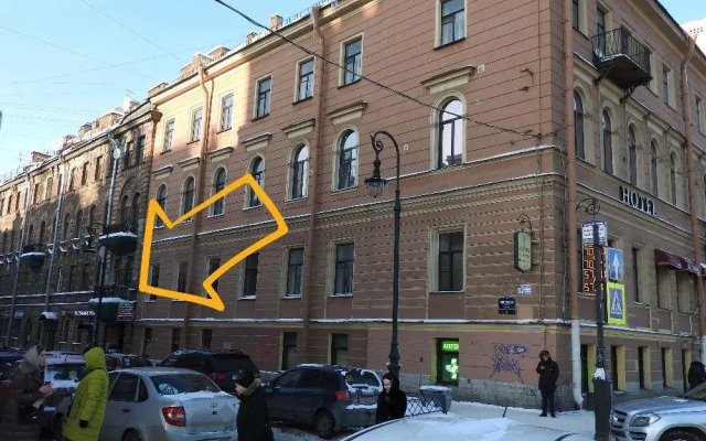 Гостевой дом Шале Де Прованс Лиговский Санкт-Петербург вид на фасад