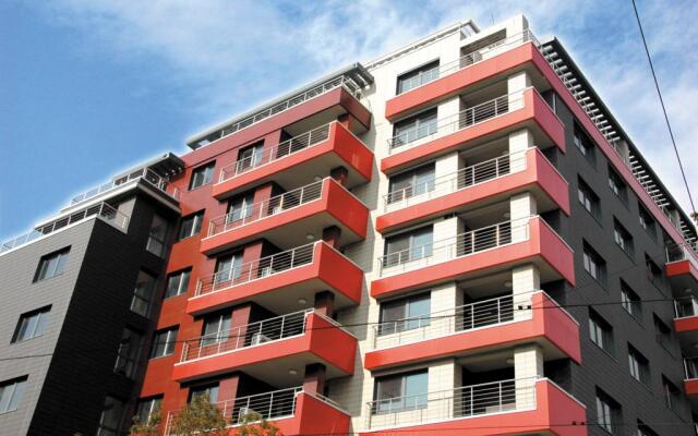 Апартаменты BLVD Apartments вид на фасад