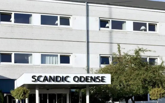 Отель Scandic Odense вид на фасад