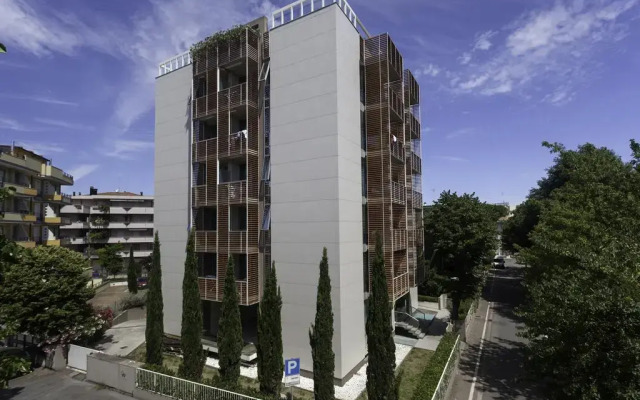 Отель Residence Delfina вид на фасад